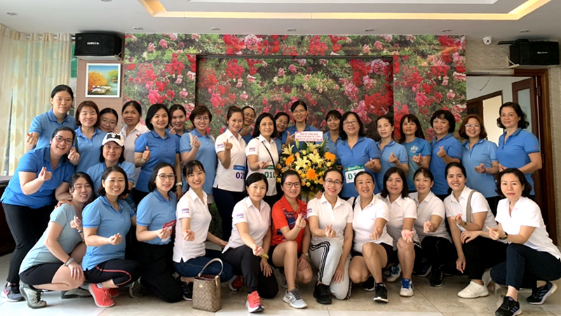 Giao lưu hai ban nữ công DVK và xí nghiệp khí VSP 